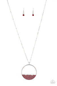 Bet Your Bottom Dollar Necklace - Red