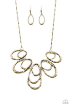 Load image into Gallery viewer, Terra Storm Necklace - Brass
