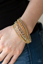 Load image into Gallery viewer, Metallic Horizon Bracelet - Gold
