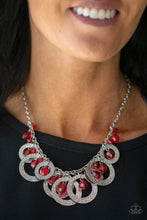 Load image into Gallery viewer, Turn It Up Necklace - Red
