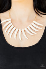 Load image into Gallery viewer, Tusk Tundra Necklace - White
