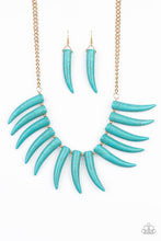 Load image into Gallery viewer, Tusk Tundra Necklace - Blue
