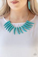 Load image into Gallery viewer, Tusk Tundra Necklace - Blue
