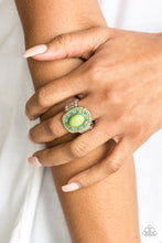 Load image into Gallery viewer, Colorfully Rustic Ring - Green
