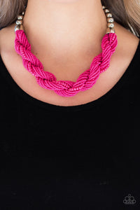 Savannah Surfin Necklace - Pink