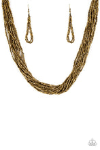 Load image into Gallery viewer, The Speed of STARLIGHT Necklace - Brass
