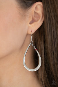 Very Enlightening Earrings - Red