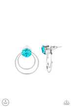 Load image into Gallery viewer, Word Gets Around Earrings - Blue
