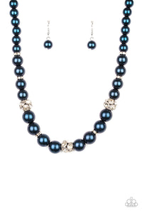 Rich Girl Refinement Necklace - Blue