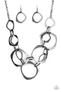 Salvage Yard Necklace - Black