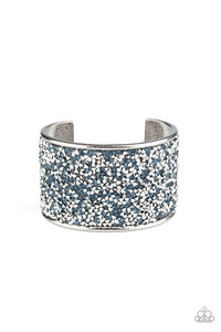 Stellar Radiance Cuff Bracelet - Blue