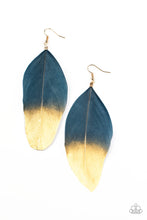 Load image into Gallery viewer, Fleek Feathers Earrings - Blue
