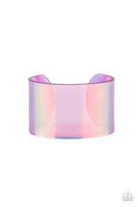 Holographic Aura Bracelets - Purple