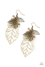 Load image into Gallery viewer, Instant Re-LEAF Earrings - Brass
