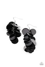 Load image into Gallery viewer, Now You SEQUIN It Earrings - Black
