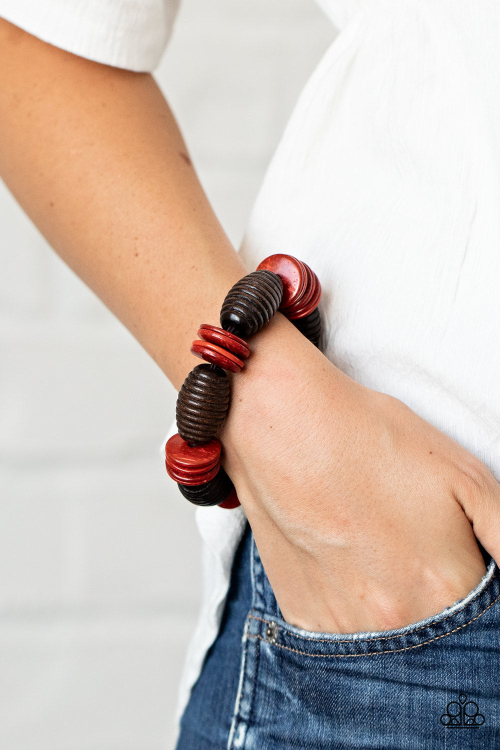 Caribbean Castaway Bracelet - Red