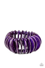 Load image into Gallery viewer, Tropical Tiki Bar Bracelet - Purple
