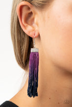 Load image into Gallery viewer, Dual Immersion Earring - Purple
