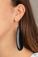 Load image into Gallery viewer, Tropical Ferry Earrings - Black
