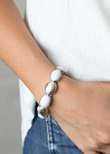 Load image into Gallery viewer, Decadently Dewy Bracelet - White
