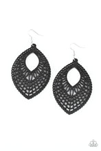 Load image into Gallery viewer, One Beach At A Time Earrings - Black
