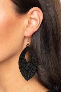 One Beach At A Time Earrings - Black