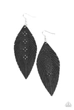 Load image into Gallery viewer, Wherever The Wind Takes Me Earrings - Black
