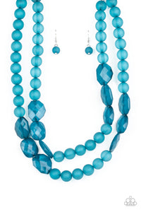 Arctic Art Necklace - Blue