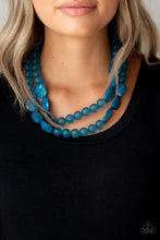 Load image into Gallery viewer, Arctic Art Necklace - Blue
