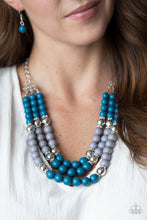 Load image into Gallery viewer, BEAD Your Own Drum Necklace - Blue
