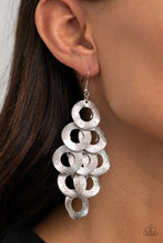 Load image into Gallery viewer, Scattered Shimmer Earrings - Silver
