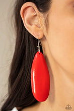 Load image into Gallery viewer, Tropical Ferry Earrings - Red

