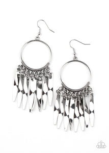 Let GRIT Be! Earrings - Silver