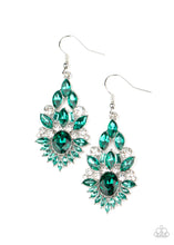 Load image into Gallery viewer, Ice Castle Couture Earrings - Green
