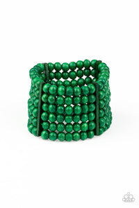 Tanning in Tanzania Bracelet - Green