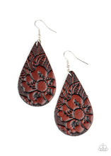 Load image into Gallery viewer, Beach Garden Earrings - Brown
