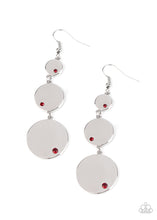 Load image into Gallery viewer, Poshly Polished Earrings - Red
