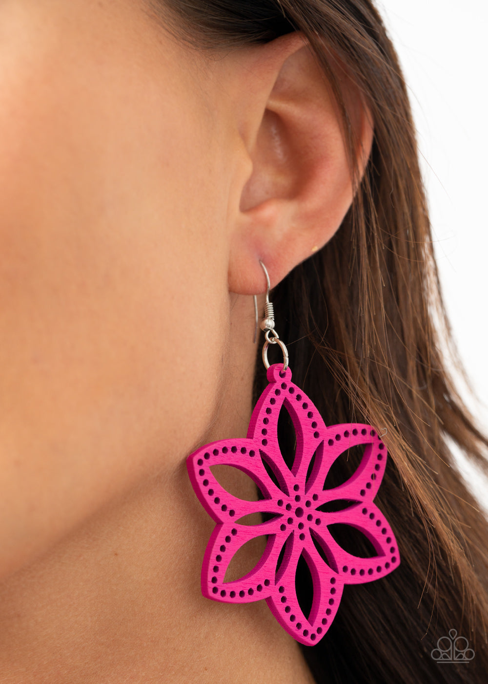 Bahama Blossoms Earrings - Pink