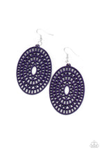 Load image into Gallery viewer, Tropical Retreat Earring - Purple

