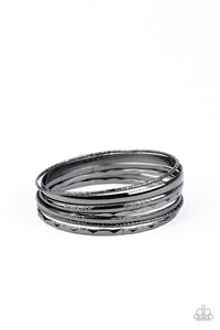 Top Of The Heap Bracelets - Black