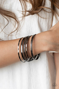 Top Of The Heap Bracelets - Black