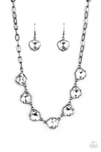Star Quality Sparkle Necklace - Black