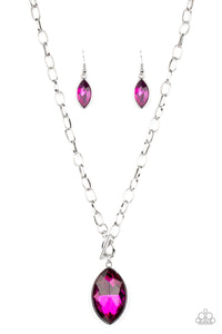 Unlimited Sparkle Necklace - Pink