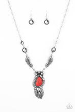 Load image into Gallery viewer, Ruler of The Roost Necklace - Red
