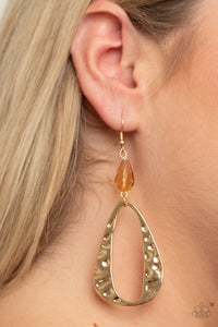 Enhanced Elegance Earring - Gold