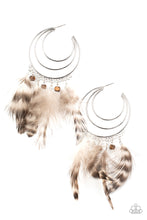 Load image into Gallery viewer, Freely Free Bird Earrings - Brown
