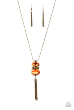 Load image into Gallery viewer, Runway Rival Necklace - Orange
