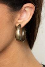 Load image into Gallery viewer, Burnished Benevolence Earrings - Brass

