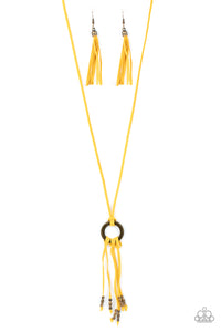 Feel at HOMESPUN Necklaces - Yellow