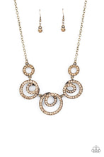 Load image into Gallery viewer, Total Head-Turner Necklace - Brass
